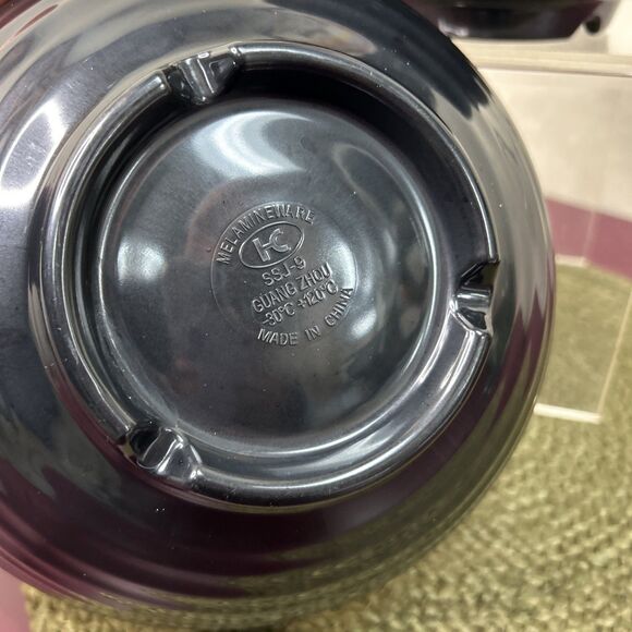 4-Piece Japanese Style Ramen Noodle Bowl Set with Spoons Orange Black - Picture 4 of 8